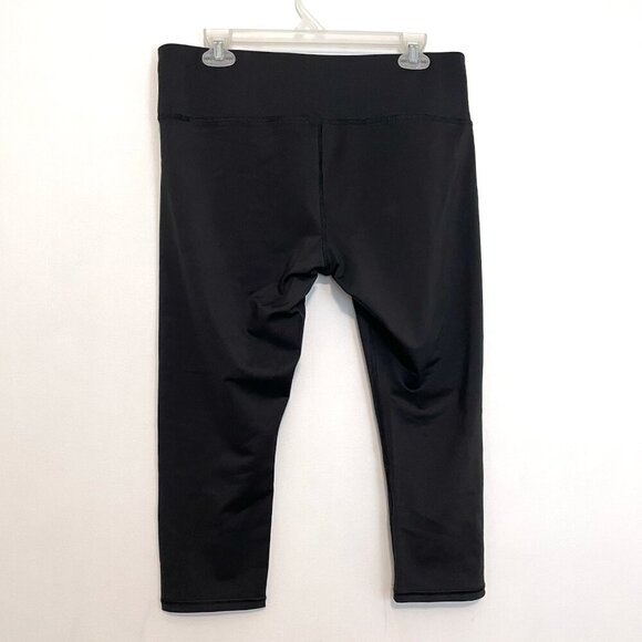 COPPER FIT Essential Energy Capri Leggings Black Compression Leggings Capris L - Picture 9 of 11